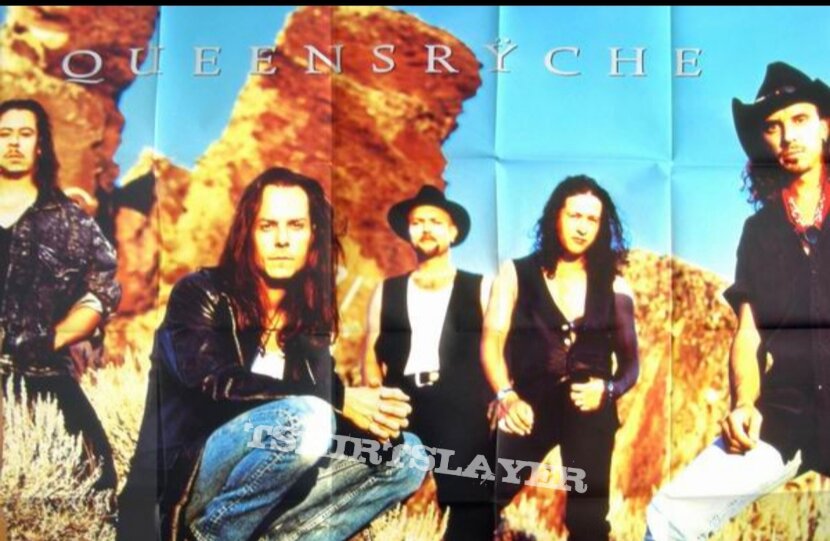 Queensryche - Bridge 7&quot; Limited Edition Picture LP Includes an exclusive poster sized 100x150 EMI UK 1995 Progressive Heavy Metal M.25