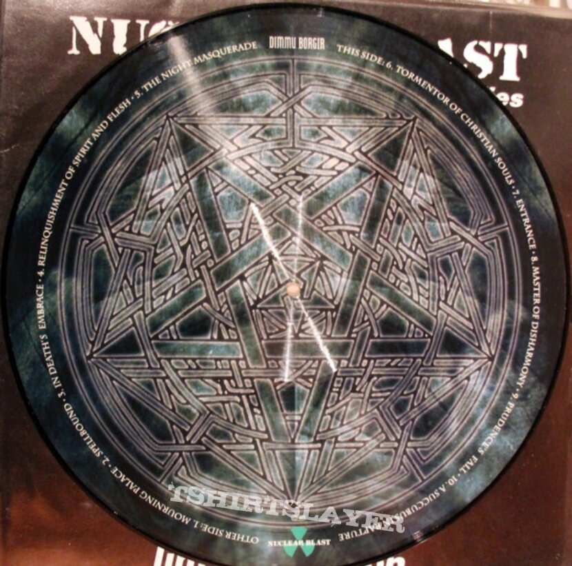 Dimmu Borgir - Enthrone Darkness Triumphant 1997 Limited Edition Picture LP Nuclear Blast Symphonic Black Metal M.199