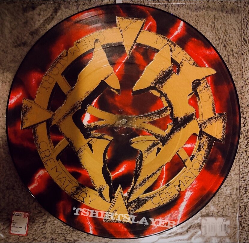 Crematory - 1996 Limited Edition Picture LP Massacre Germany Doom Gothic Death Metal M.45