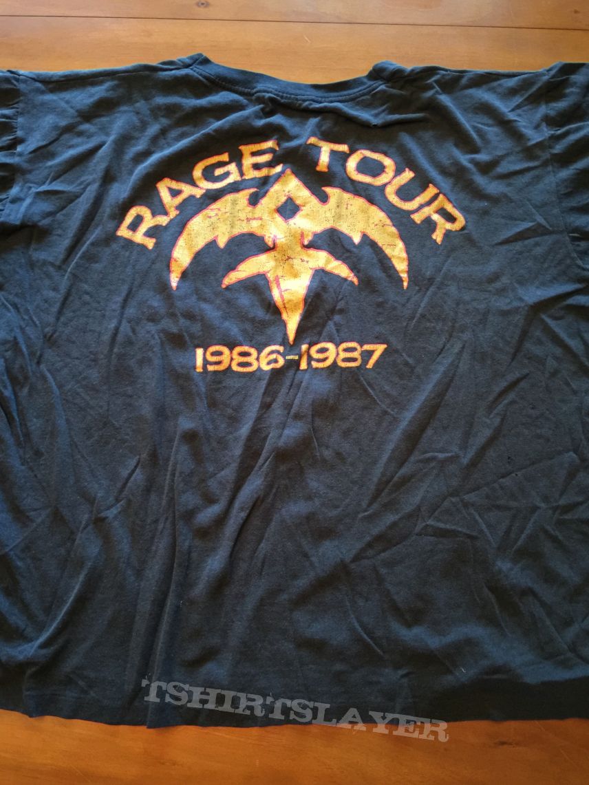 Queensryche Queensrÿche Rage For Order Tour 1986-87 Shirt