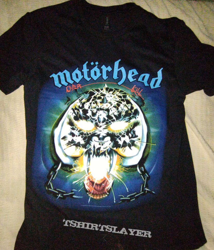 Motörhead Motorhead - Overkill (1979) Official Licensed T-Shirt (Rock Off) - 2011 Motörhead Motorhead - Overkill (1979) Official Licensed T-Shirt (Rock Off) - 2011
