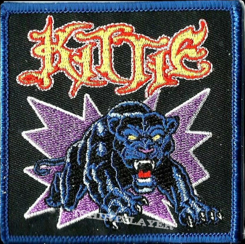 Kittie - Blue Tiger Patch Kittie - Blue Tiger Patch