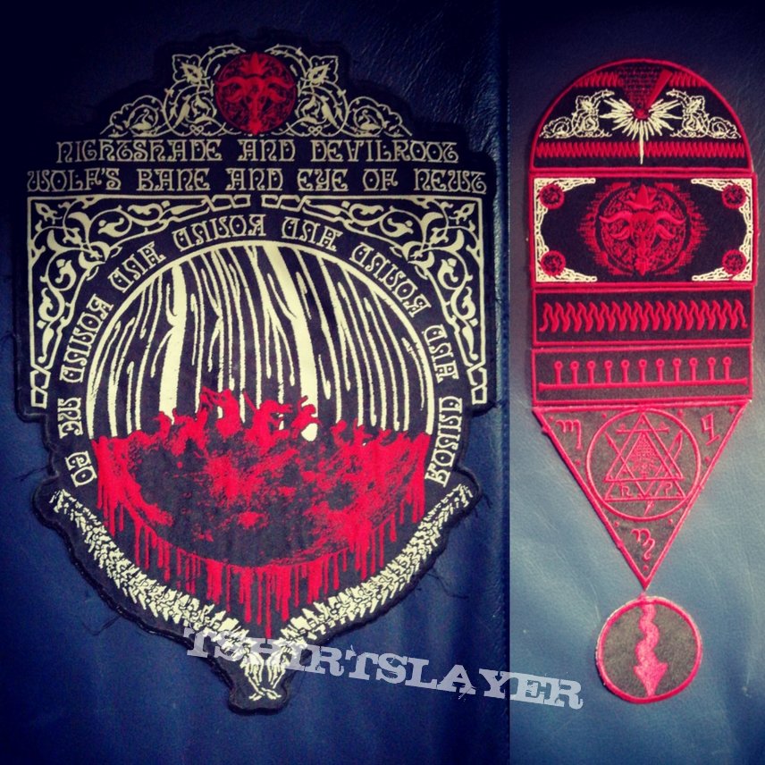Backpatch, Cult of the Devil&#039;s Blood Patches 