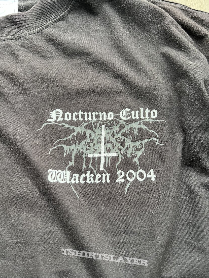 Darkthrone Wakken 2004 Tshirt “A fist in the face of god”