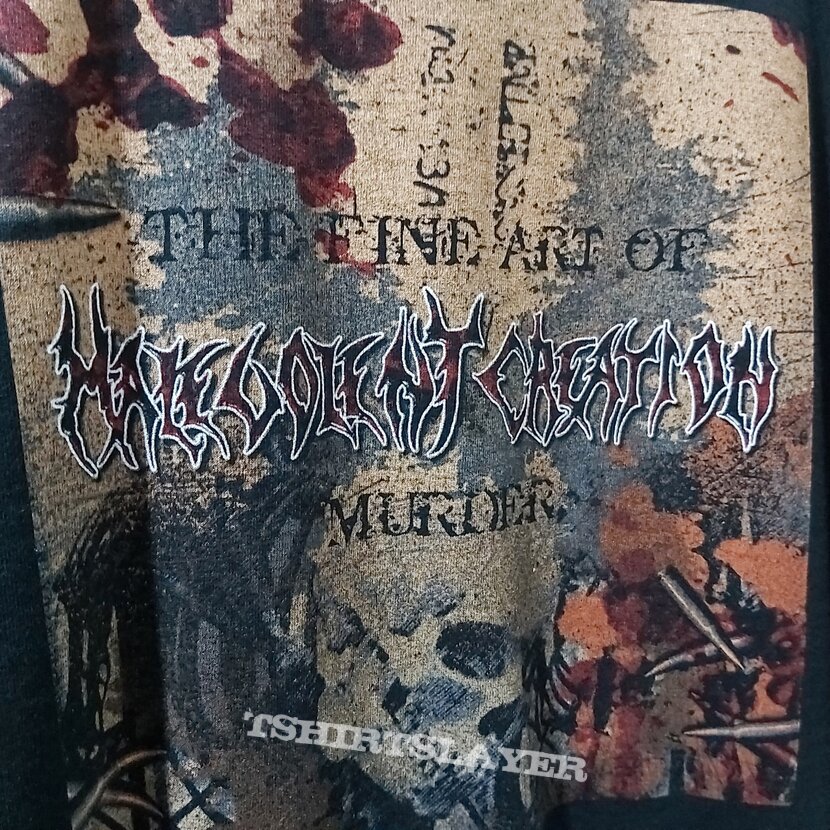 MALEVOLENT CREATION The Fine Art Of Murder tour MALEVOLENT CREATION The Fine Art Of Murder tour