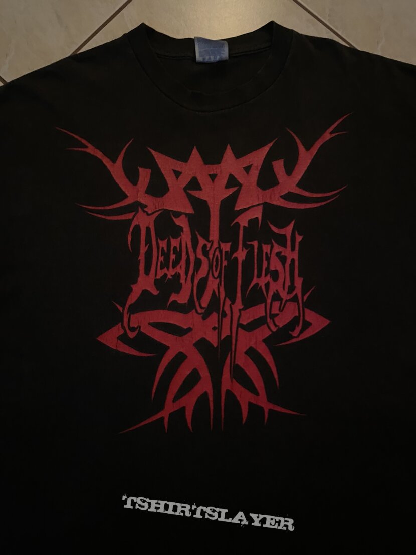 DEEDS OF FLESH Bloodletting North America Tour TShirtSlayer TShirt