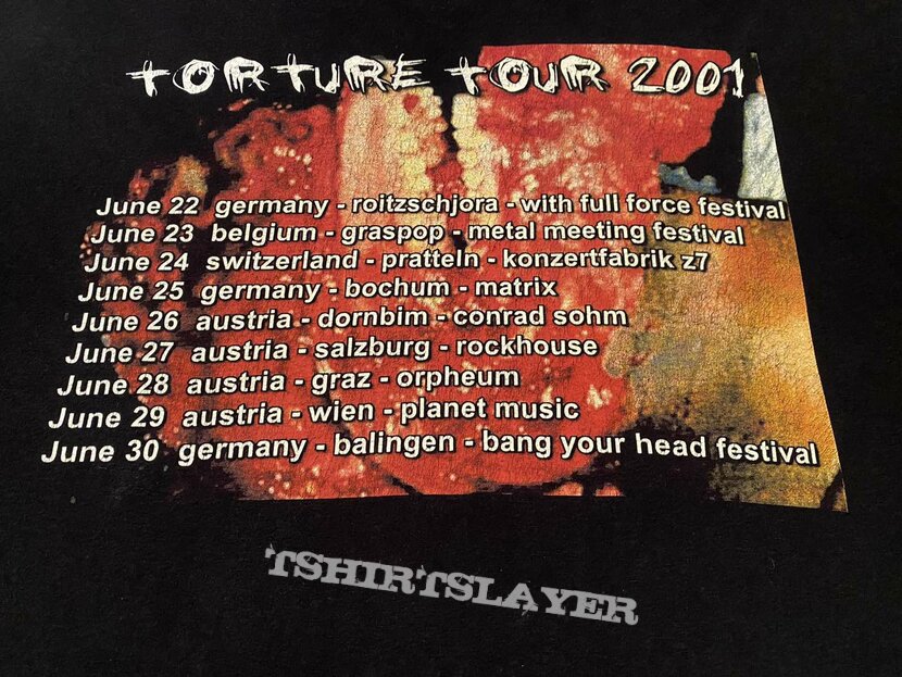 Six Feet Under Torture Tour 