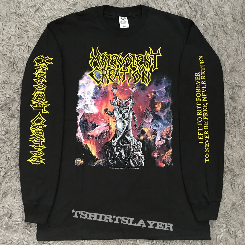 MALEVOLENT CREATION - The Ten Commandments Long Sleeve MALEVOLENT CREATION - The Ten Commandments Long Sleeve