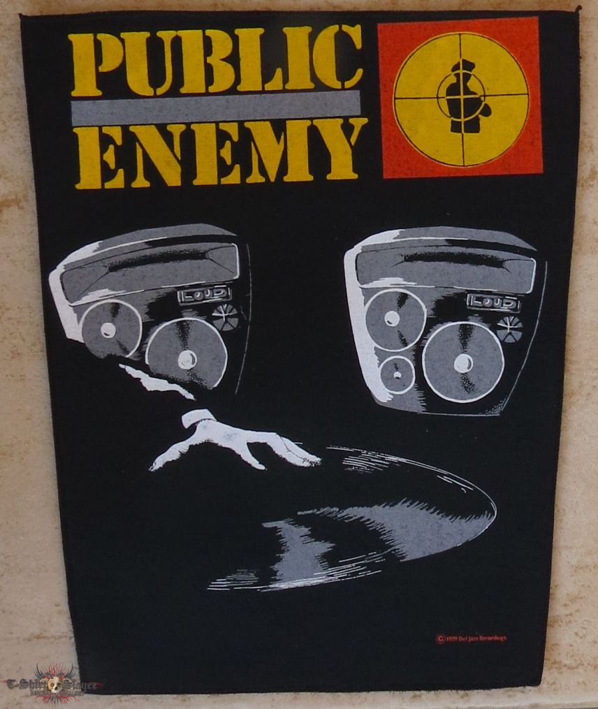 1989 Public Enemy backpatch