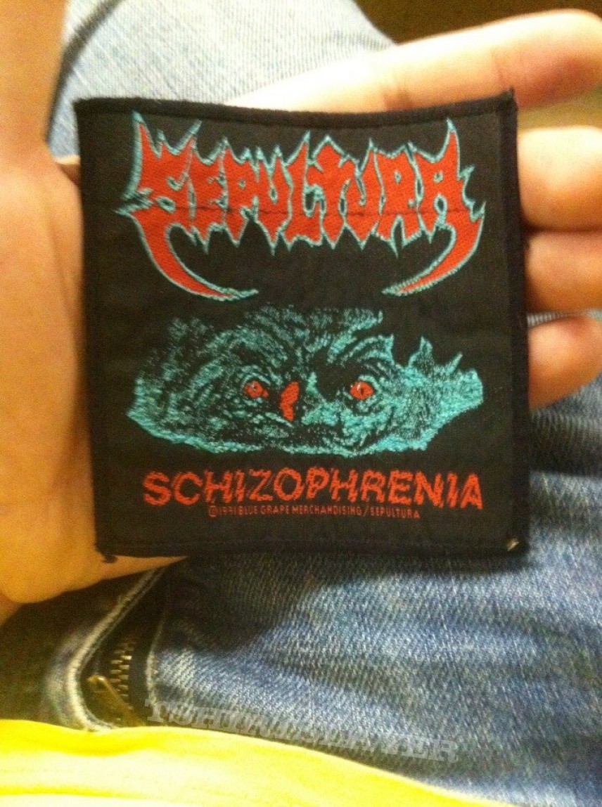 Sepultura schizophrenia patch