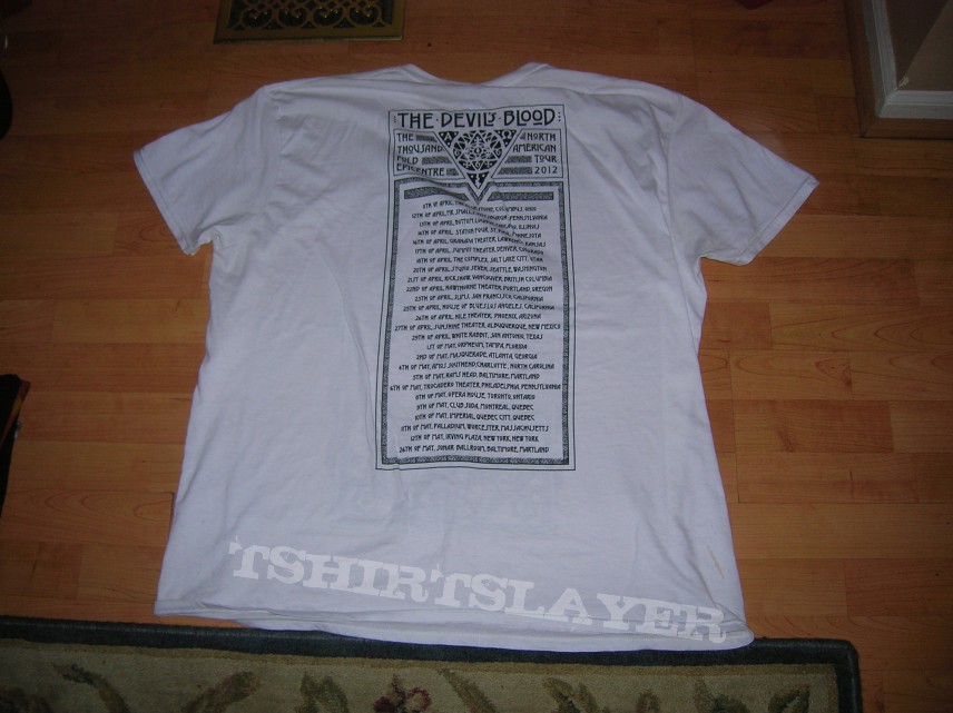 TShirt or Longsleeve - The Devils Blood 2012 NA Tour Shirt White
