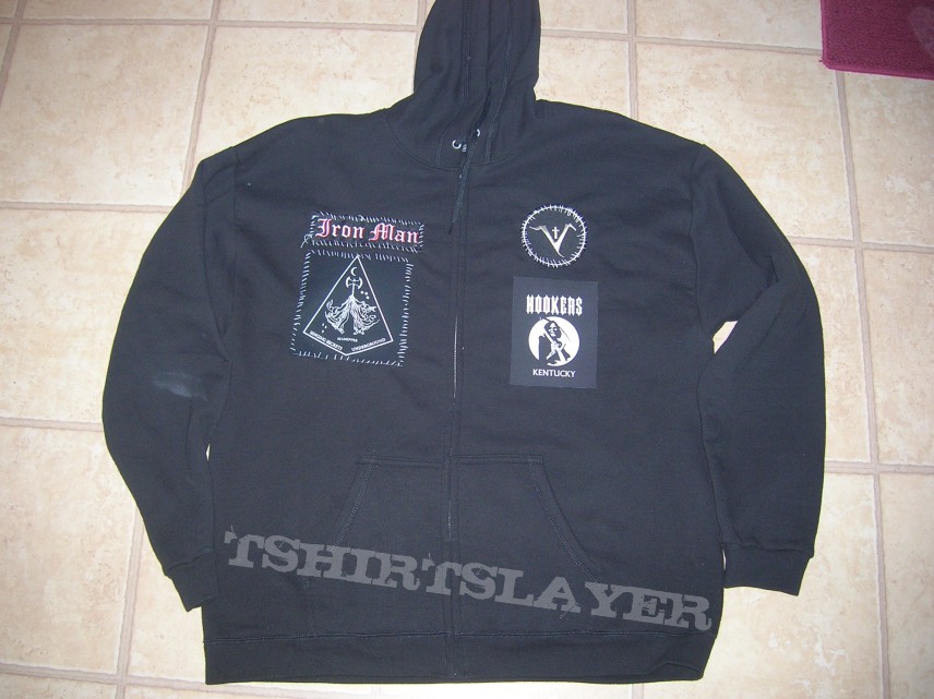 Testament/Iron Man/St Vitus/Hookers Fleece Jacket Testament/Iron Man/St Vitus/Hookers Fleece Jacket