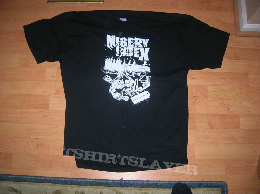 Misery Index Unmarked Graves Tour Shirt | TShirtSlayer TShirt and ...