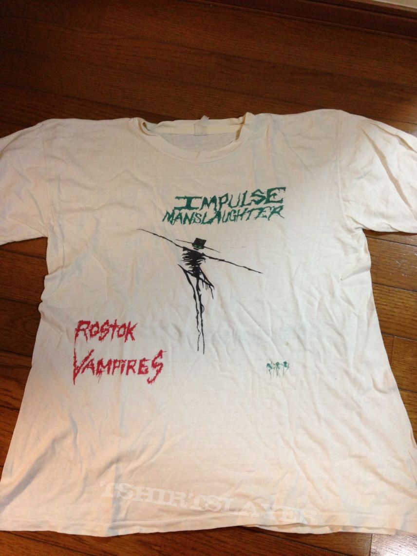 impulse manslaughter shirt tour 1989
