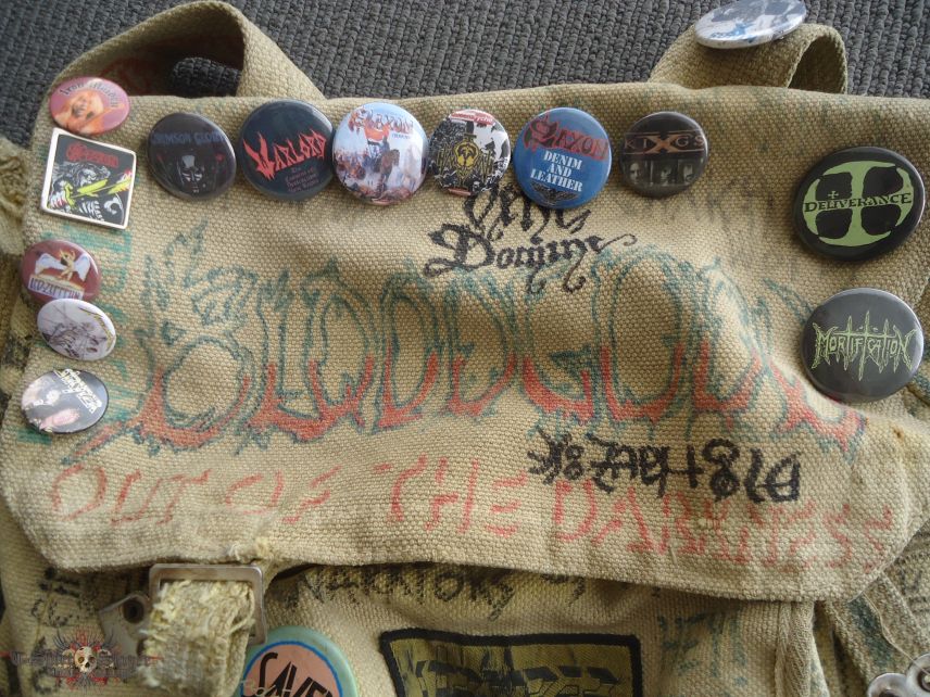 Iron Maiden My metal badges and bag