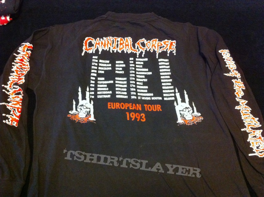 TShirt or Longsleeve - Cannibal Corpse Tomb LS tour shirt