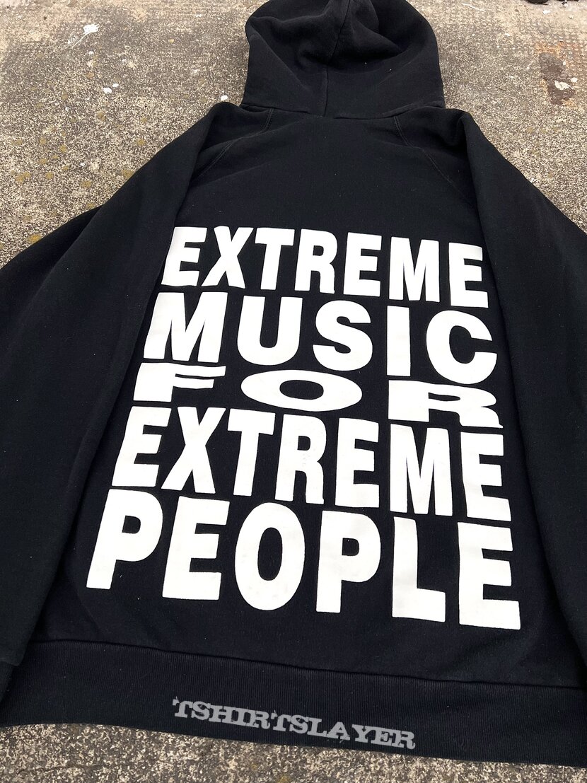 90s Morbid Angel Hoodie Extreme Music For Extreme People 90s Morbid Angel Hoodie Extreme Music For Extreme People