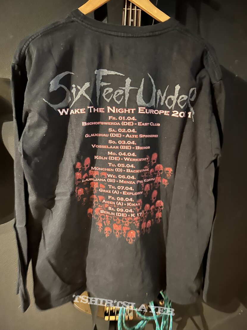 Six Feet Under Wake the Night Europe Tour 2011 Six Feet Under Wake the Night Europe Tour 2011