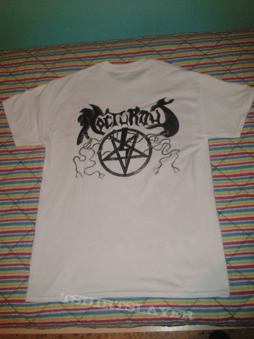 Nocturnus Thresholds White T-Shirt