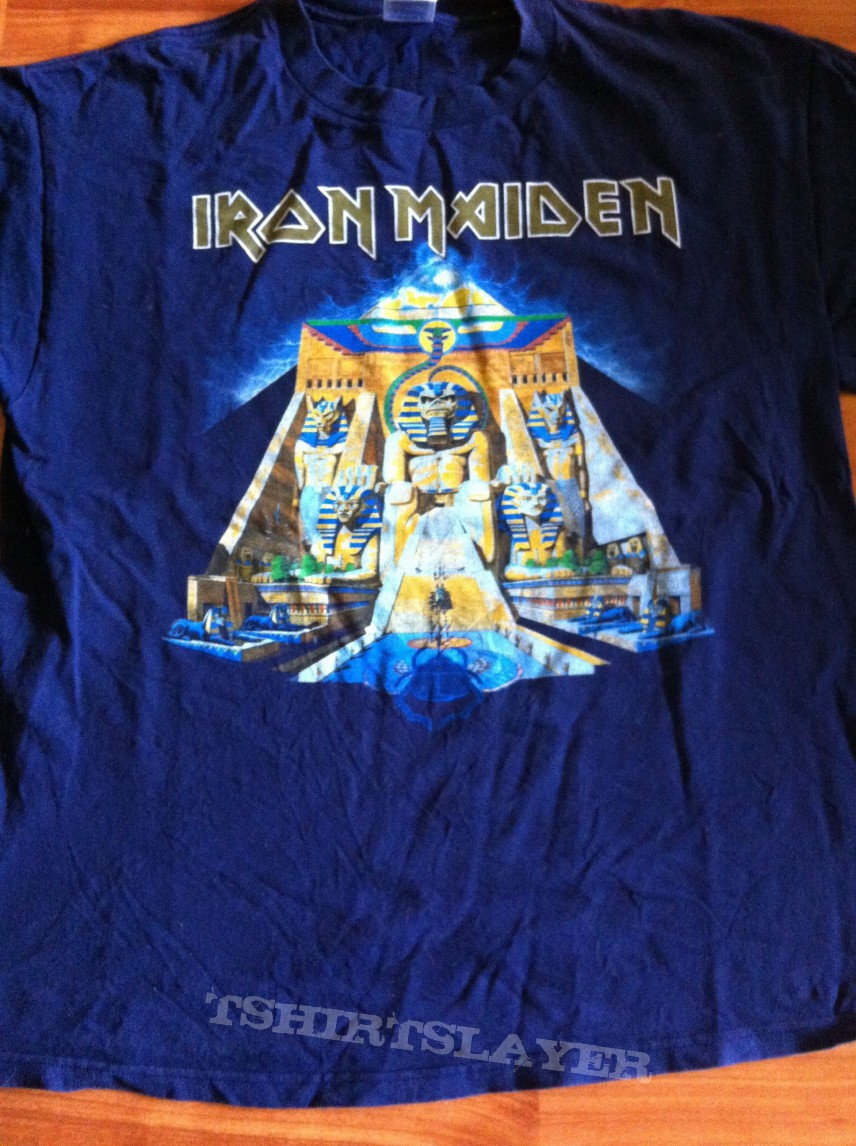 Iron Maiden Powerslave/Somewhere back in time tour | TShirtSlayer ...