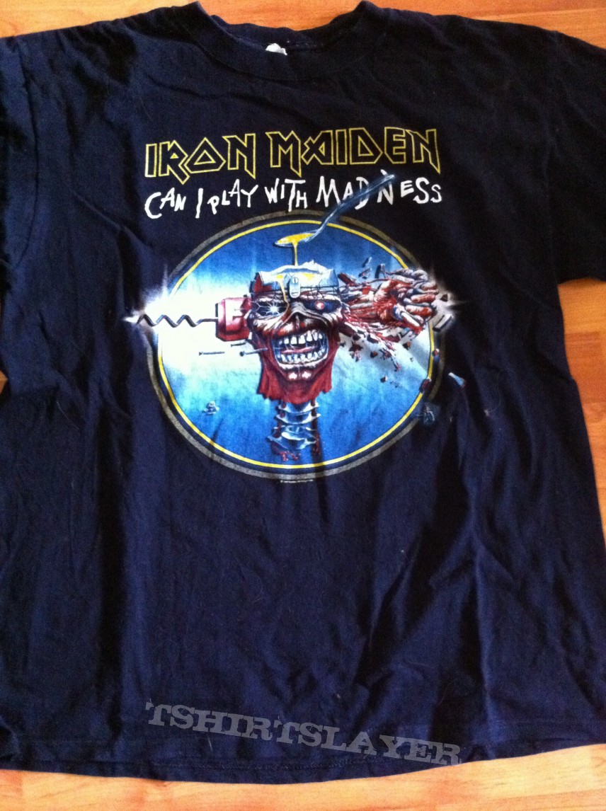 Iron Maiden - Can I play with madness/Somewhere back in time tour ...