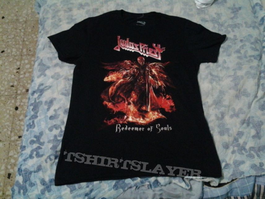 Judas Priest Redeemer of Souls official tour t-shirt