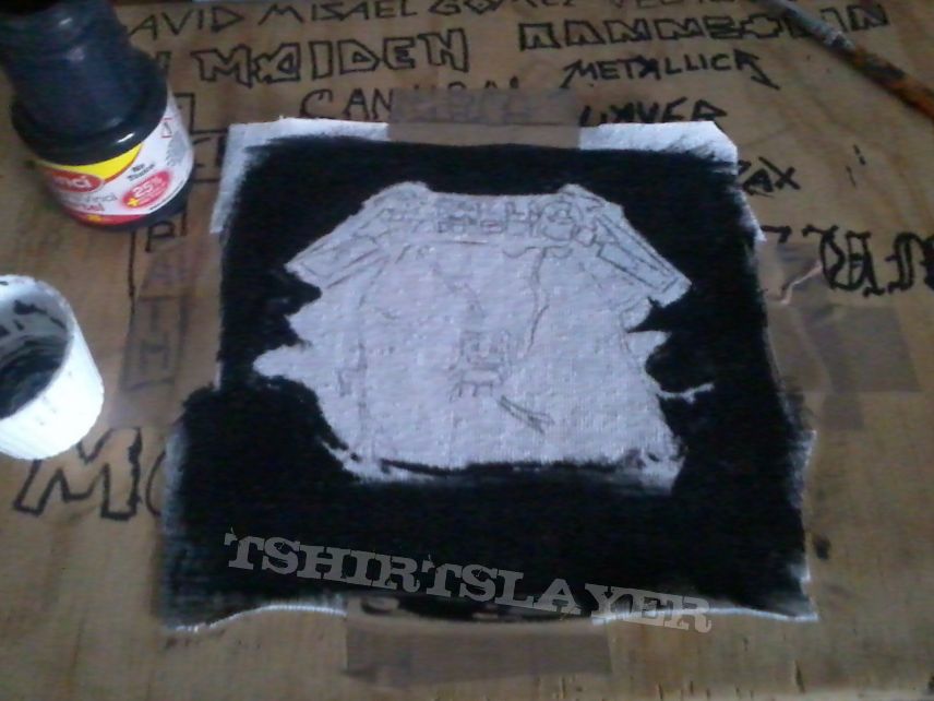 Metallica DIY Ride The Lightning patch Metallica DIY Ride The Lightning patch