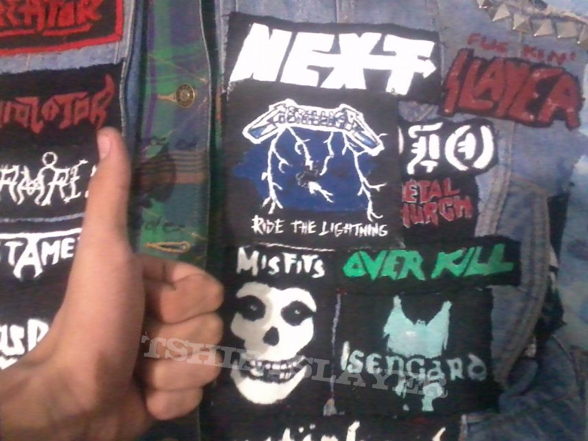 Metallica DIY Ride The Lightning patch