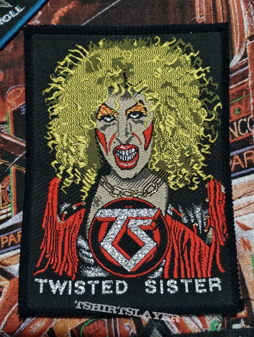 Twisted Sister - &quot;Dee Snider&quot; woven patch 