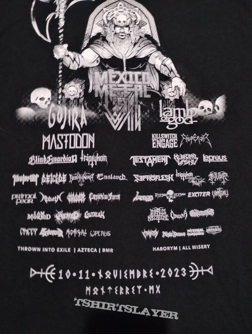 Gojira México Metal Fest VII tshirt (Bootleg) Gojira México Metal Fest VII tshirt (Bootleg)
