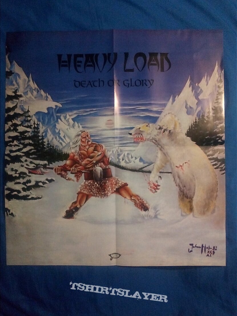 Heavy Load - &quot;Death or Glory&quot; poster