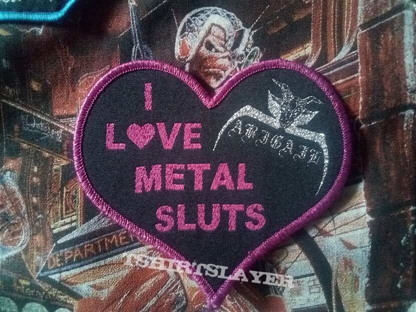 Abigail - &quot;I Love Metal Sluts&quot; official patch