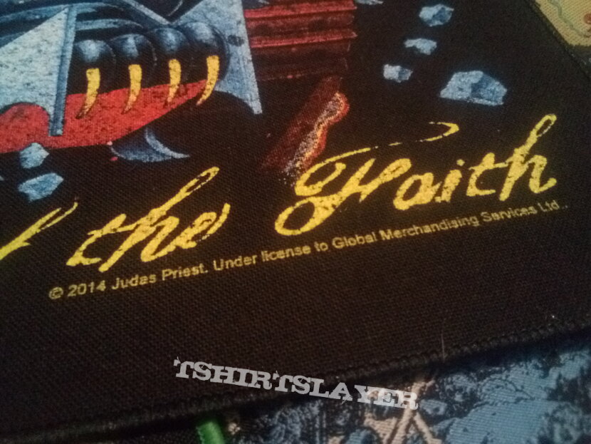 Judas Priest - &quot;Defenders Of The Faith&quot; backpatch 