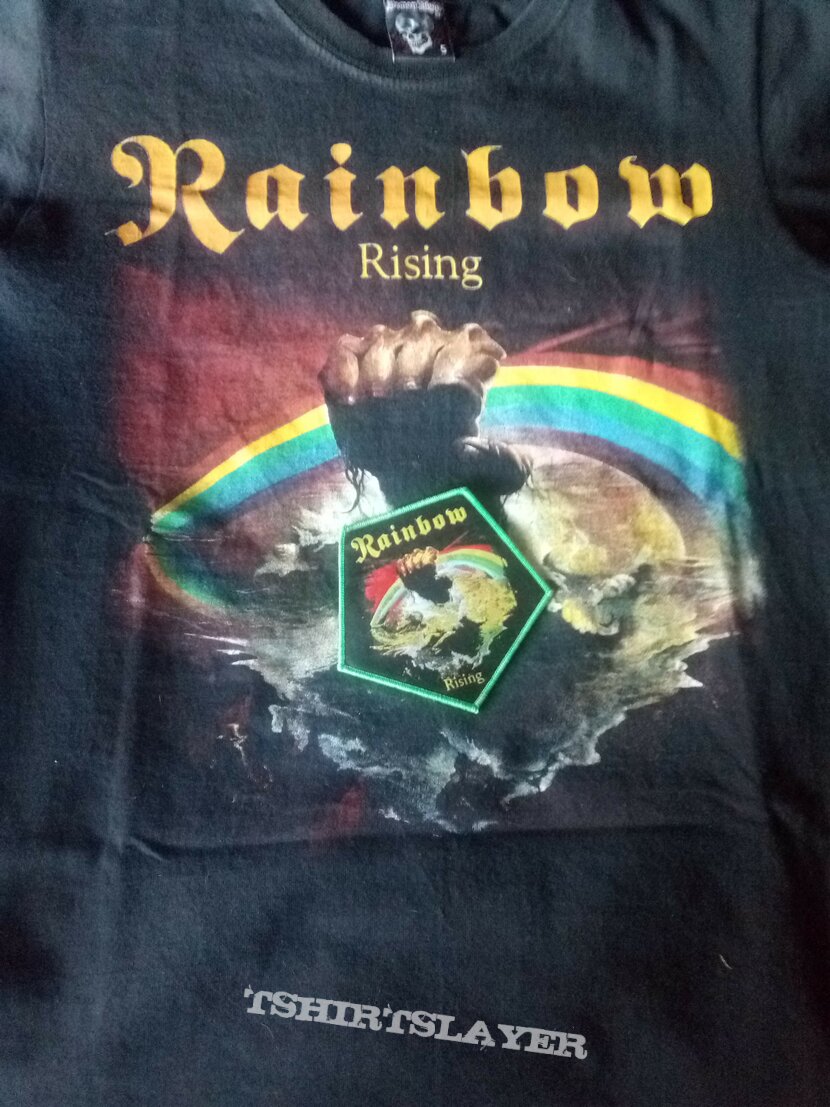 Rainbow - &quot;Rising&quot; woven patch