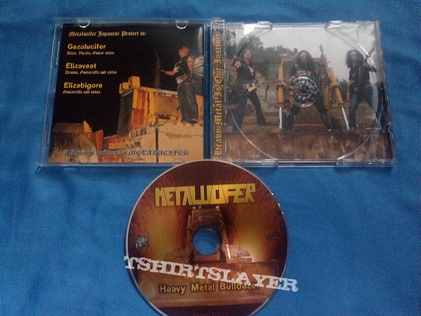 Metalucifer Metaluficer - &quot;Heavy Metal Bulldozer (Japanese Samurai Line Up)&quot;