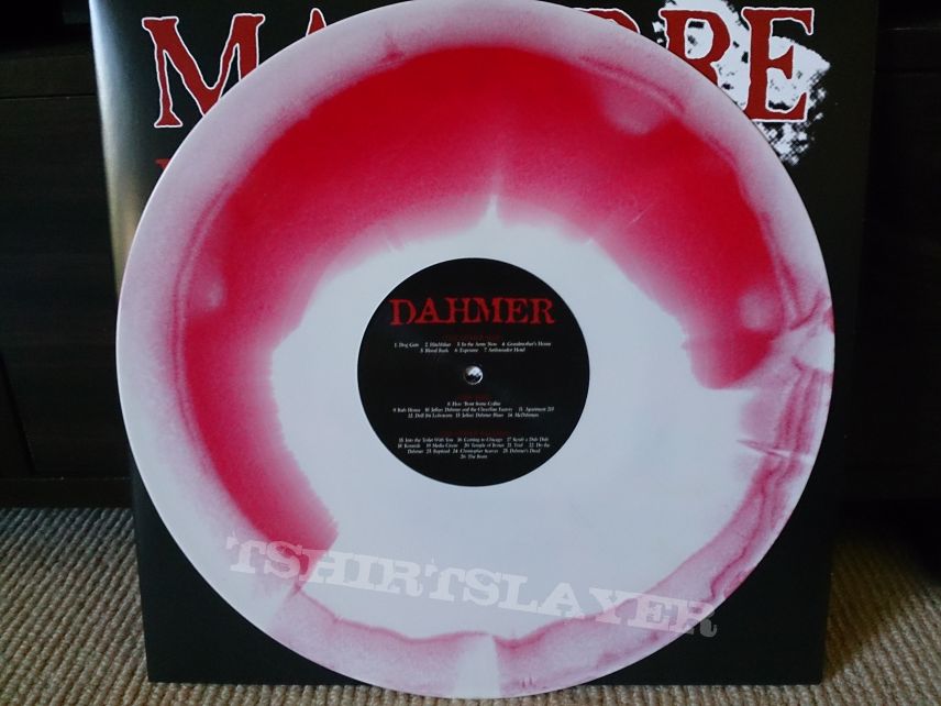 Macabre - Dahmer 2x red/white splatter