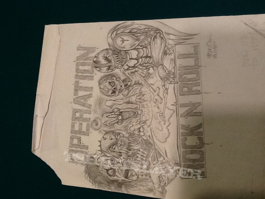 Other Collectable - Original artwork for operation rock and roll