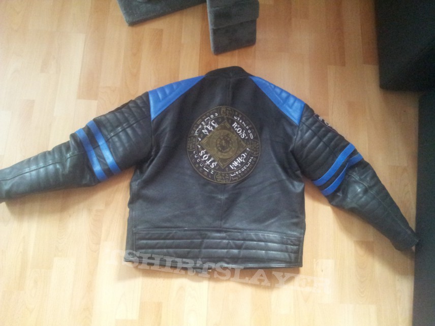 SOLD Leather Jacket Necros Christos Devil Master&#039;s Hammer