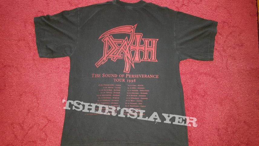 Death - Sound Of Perseverence Tour tshirt, XL.