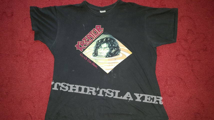 Kreator - 1988 Out Of The Dark tshirt, XL.
