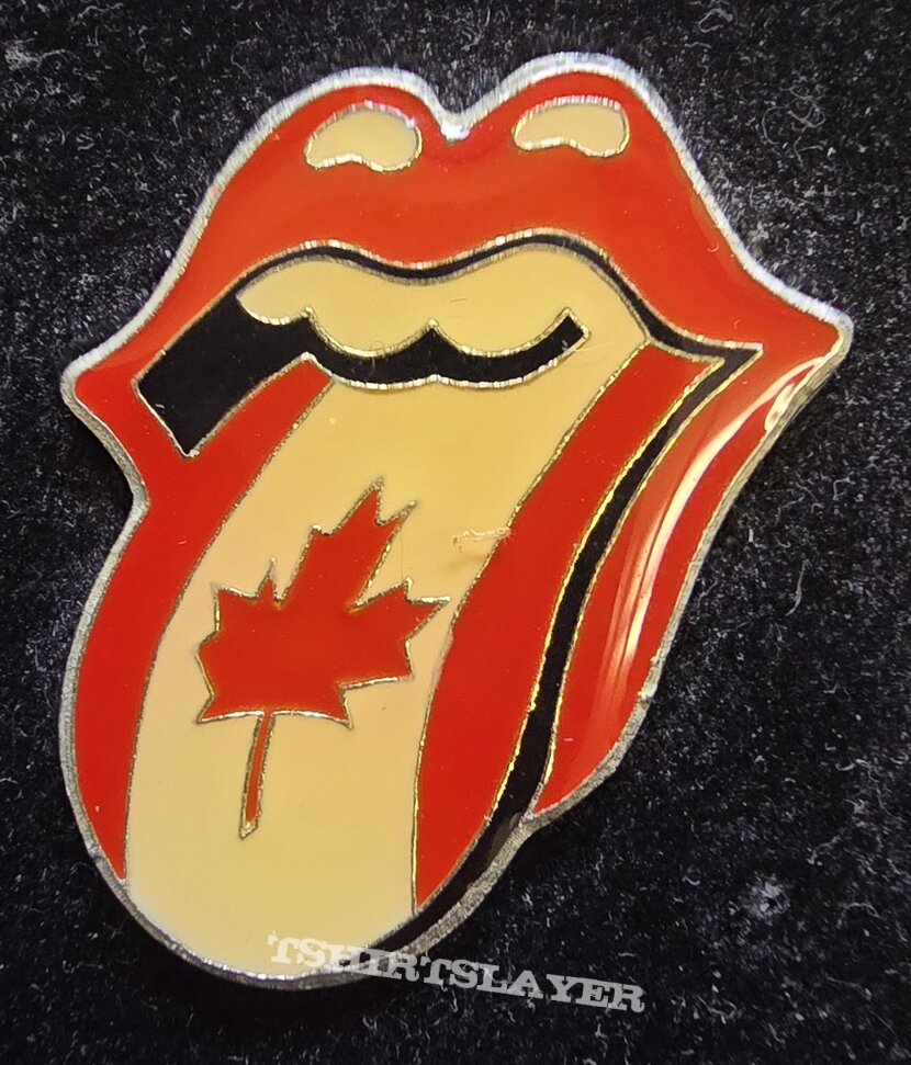 The Rolling Stones Canada Pin 