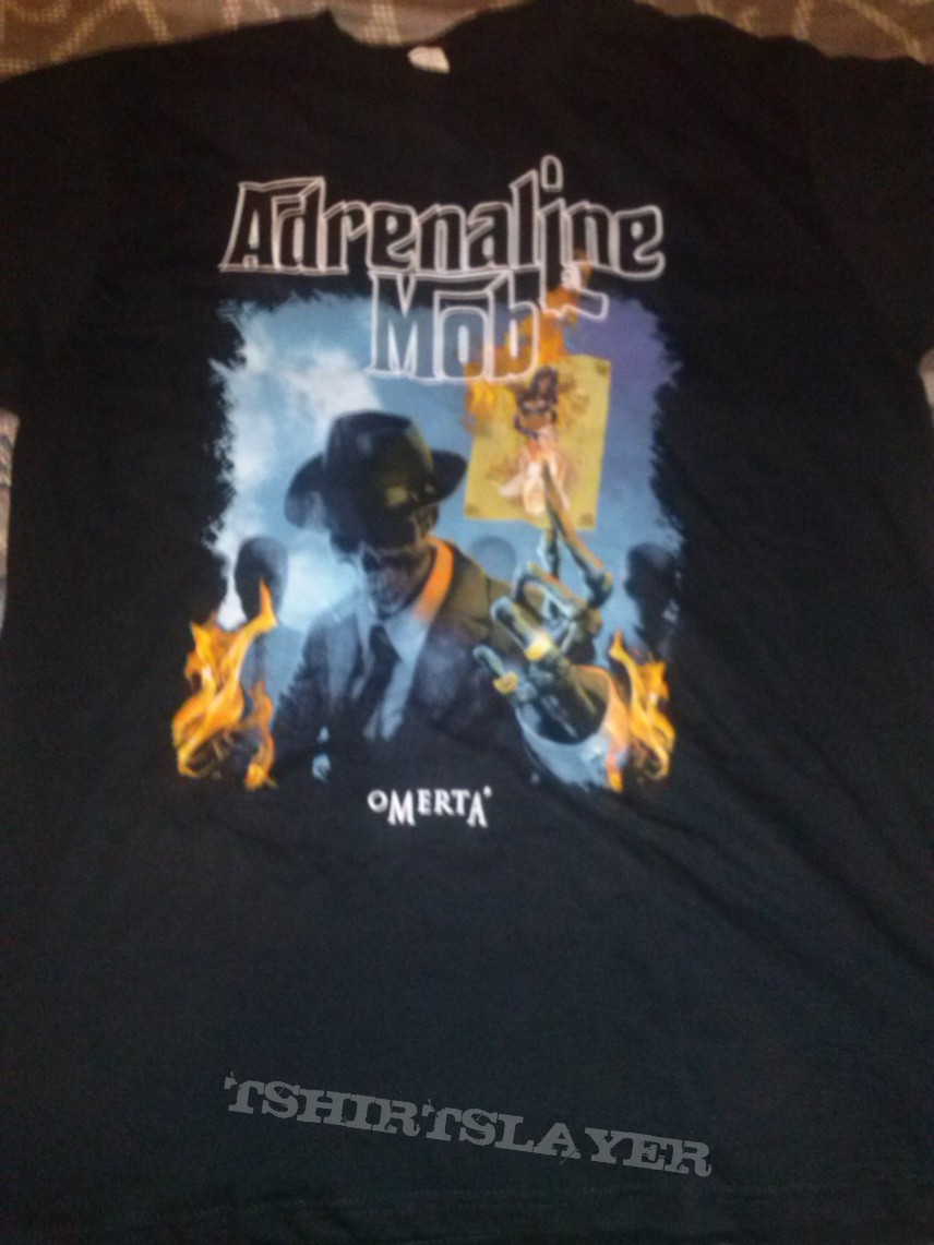 TShirt or Longsleeve - Adrenaline Mob Omerta tour shirt 2012