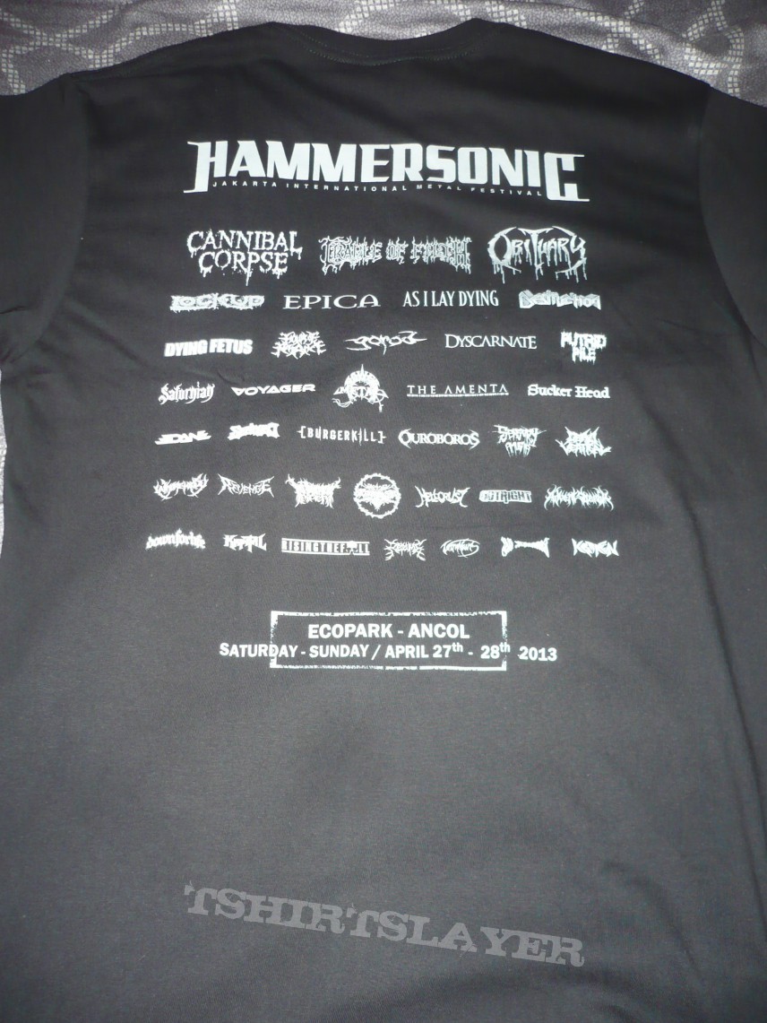 TShirt or Longsleeve - Hammersonic International Metal Festival 2013 shirt
