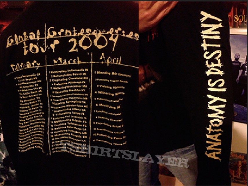   Exhumed Anatomy Is Destiny Tour shirt 2004 (L)