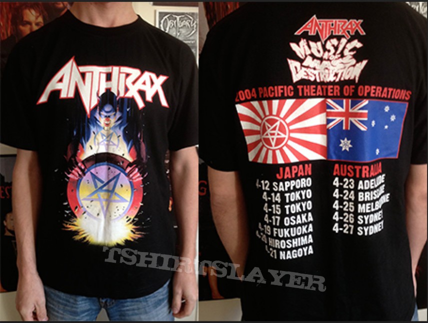Anthrax Tour 2004 (L) Japan/Australia