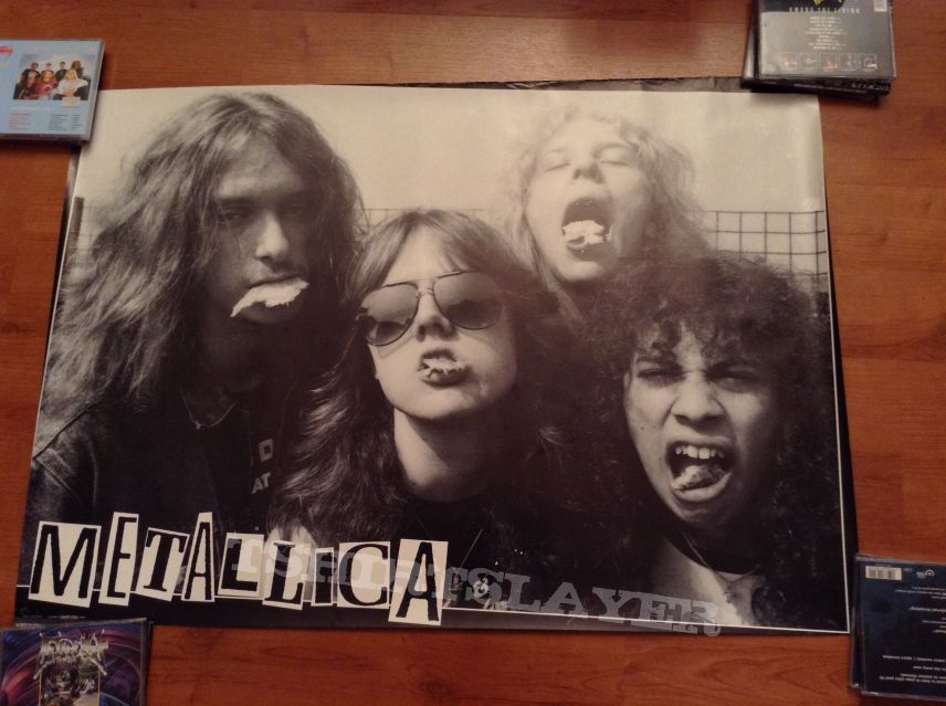 Metallica band poster  1985 ?