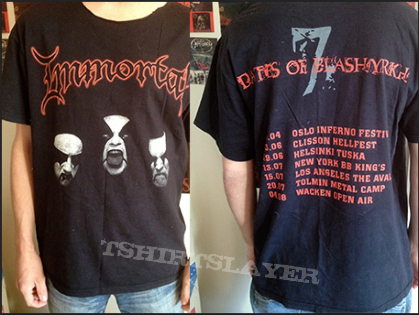 Immortal Shirt (L) tour Shirt 
