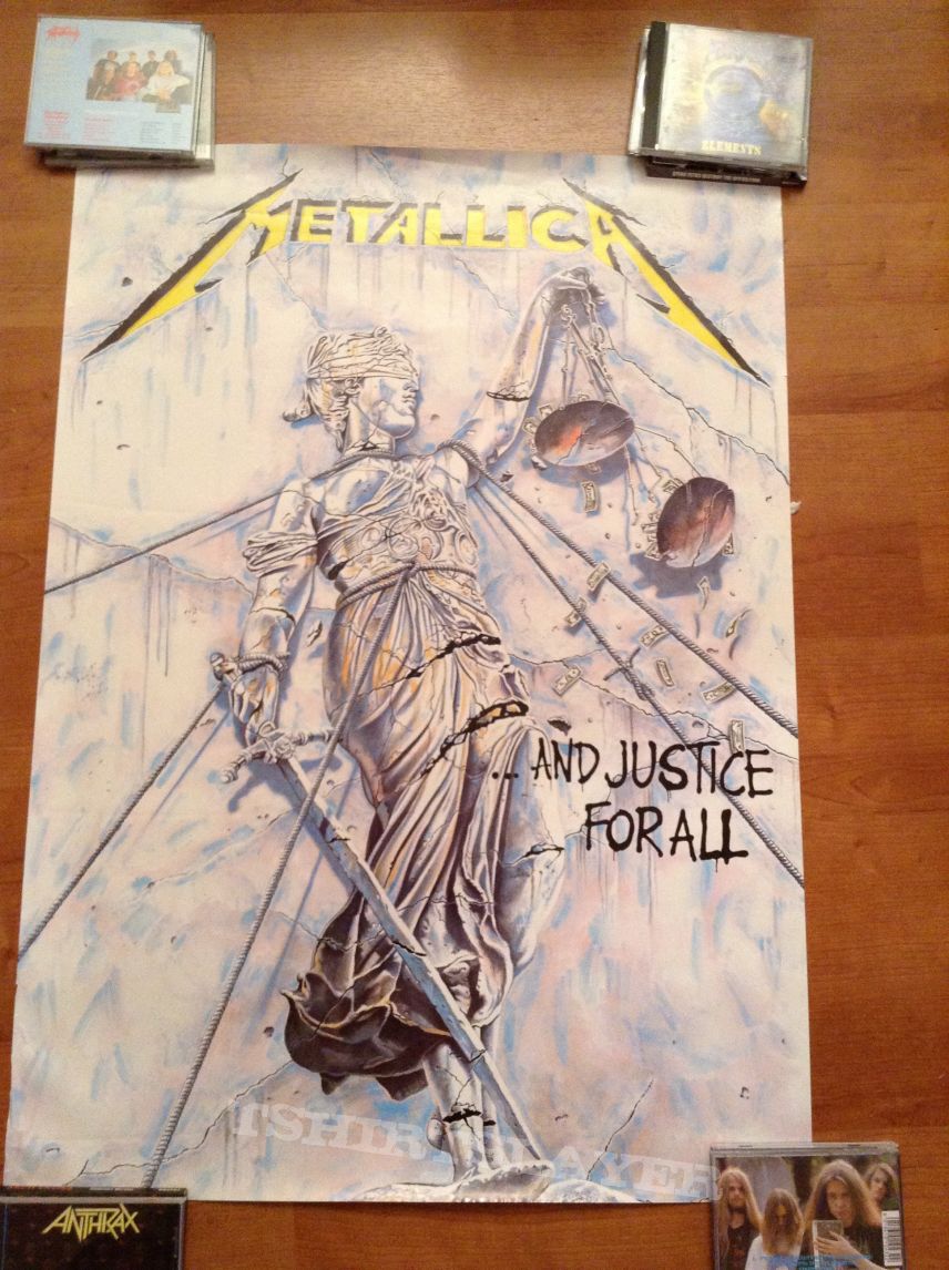 Metallica ..and justice for all poster