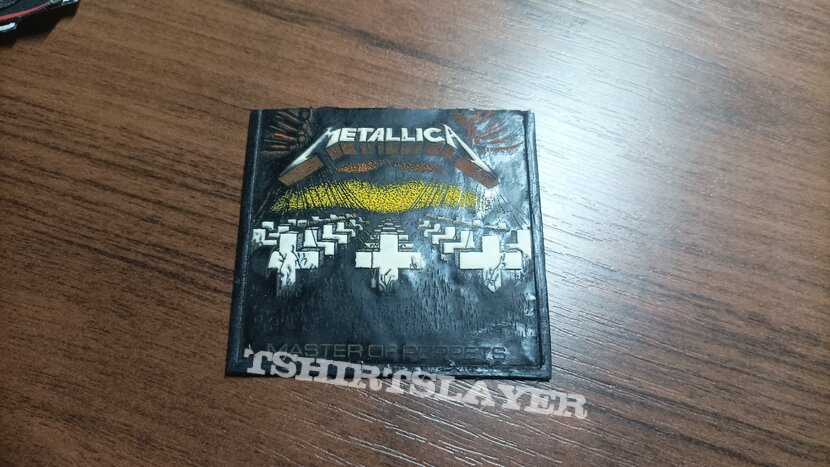 Rubber patch Metallica "Master Of Puppets"