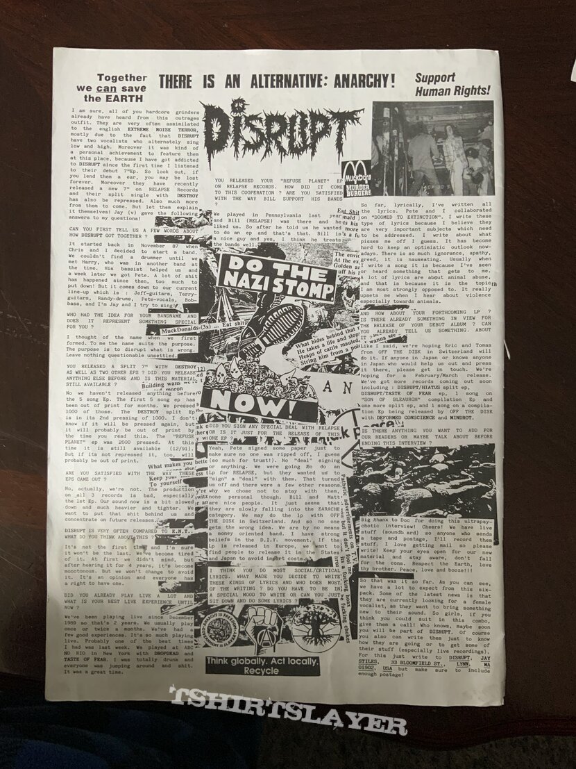 Disrupt 1992 interview page Disrupt 1992 interview page